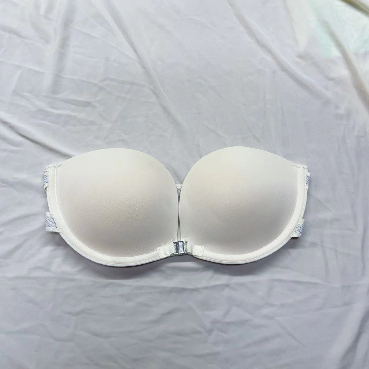 Push-up Strapless Front-close Women's Bra