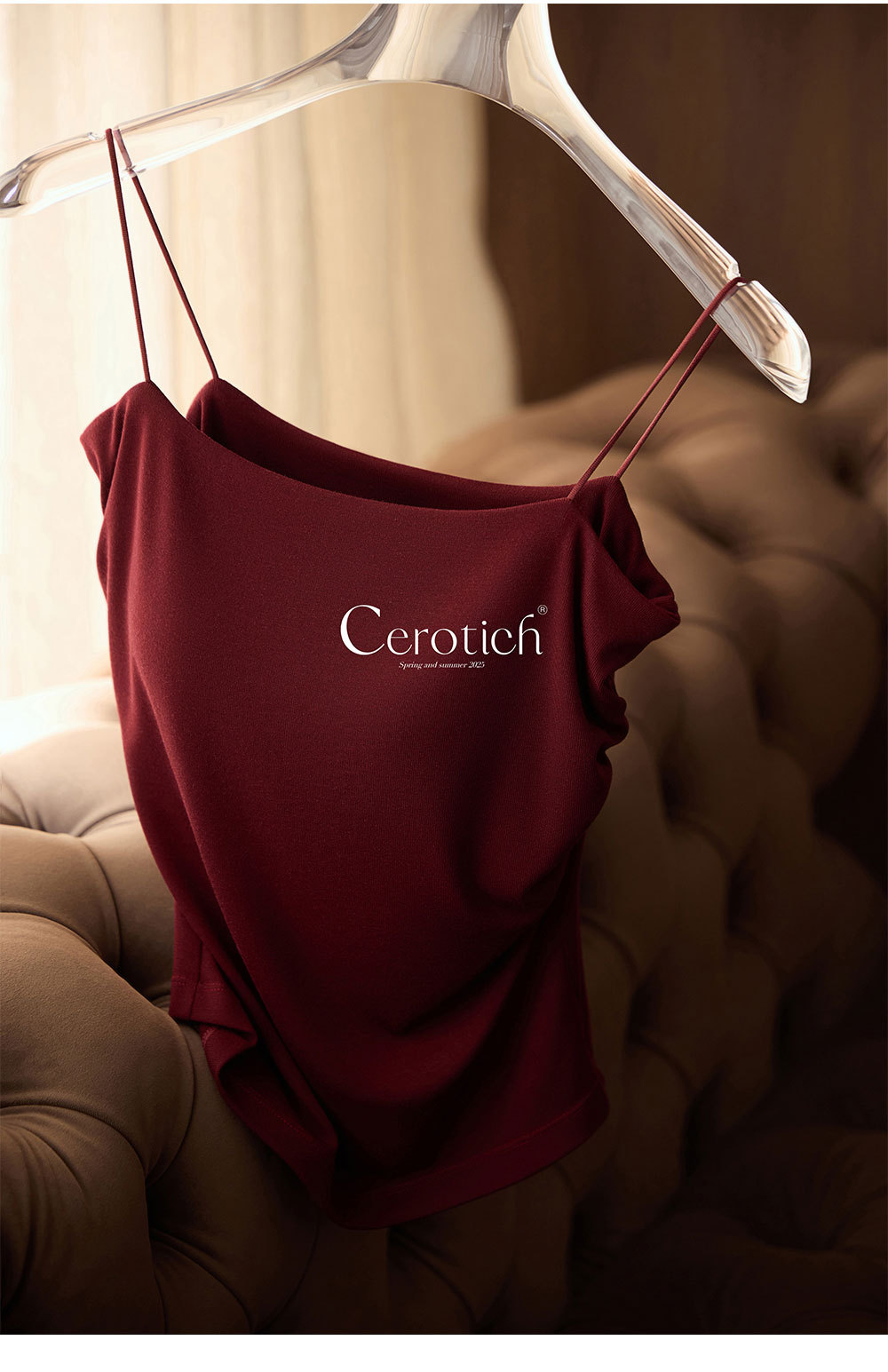 Women's Modal Summer Camisole With Built-in Bra