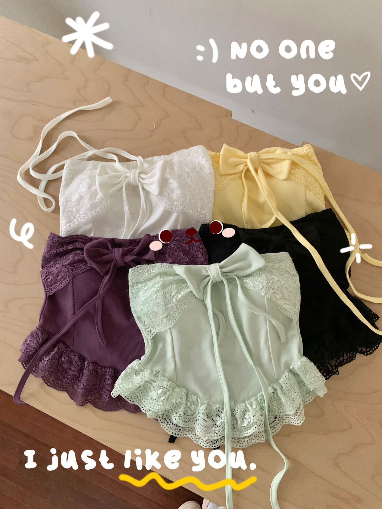 Sweet Lace Halter Bralette Top