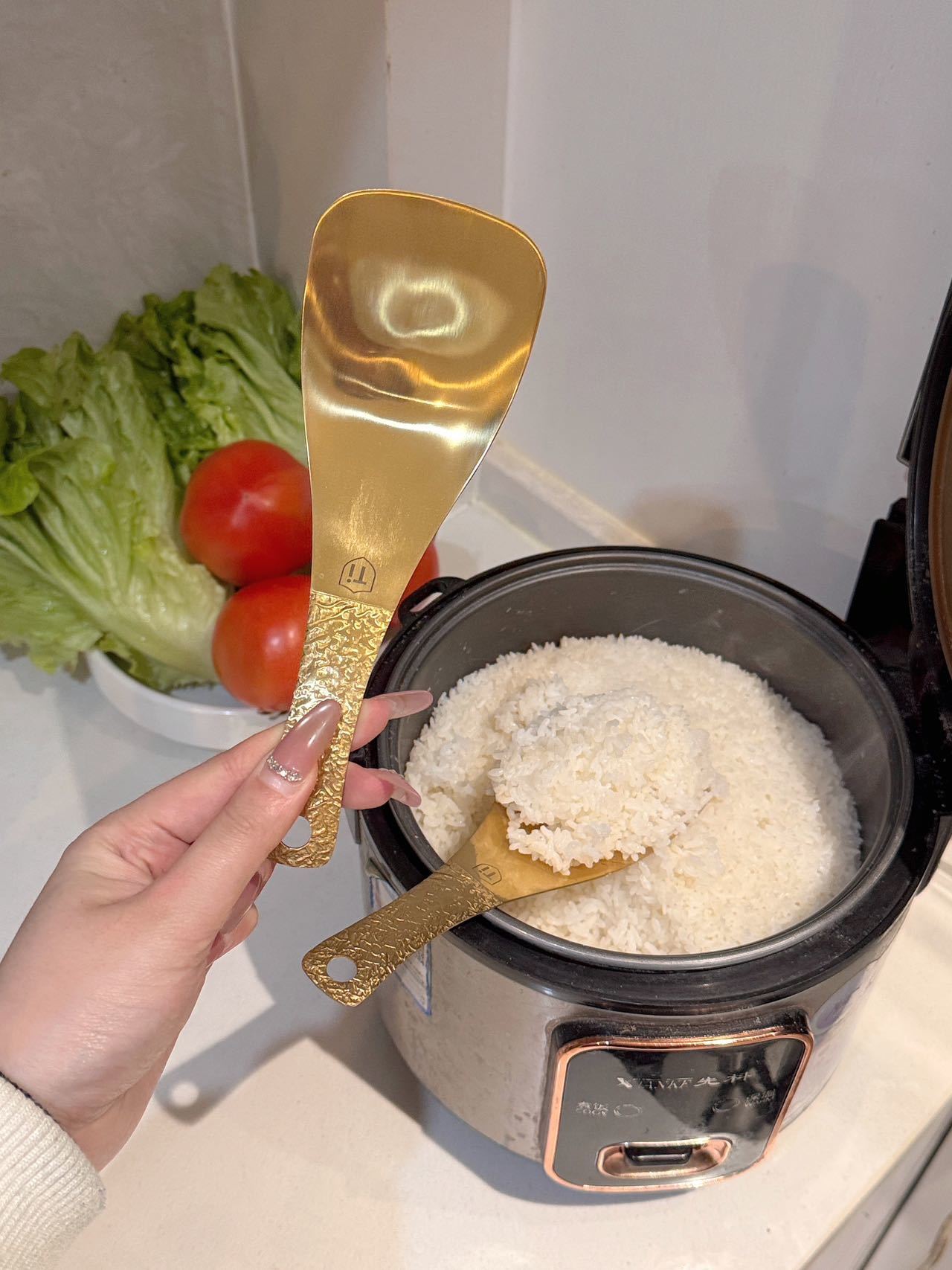 Titanium Plated Kitchen Spoon