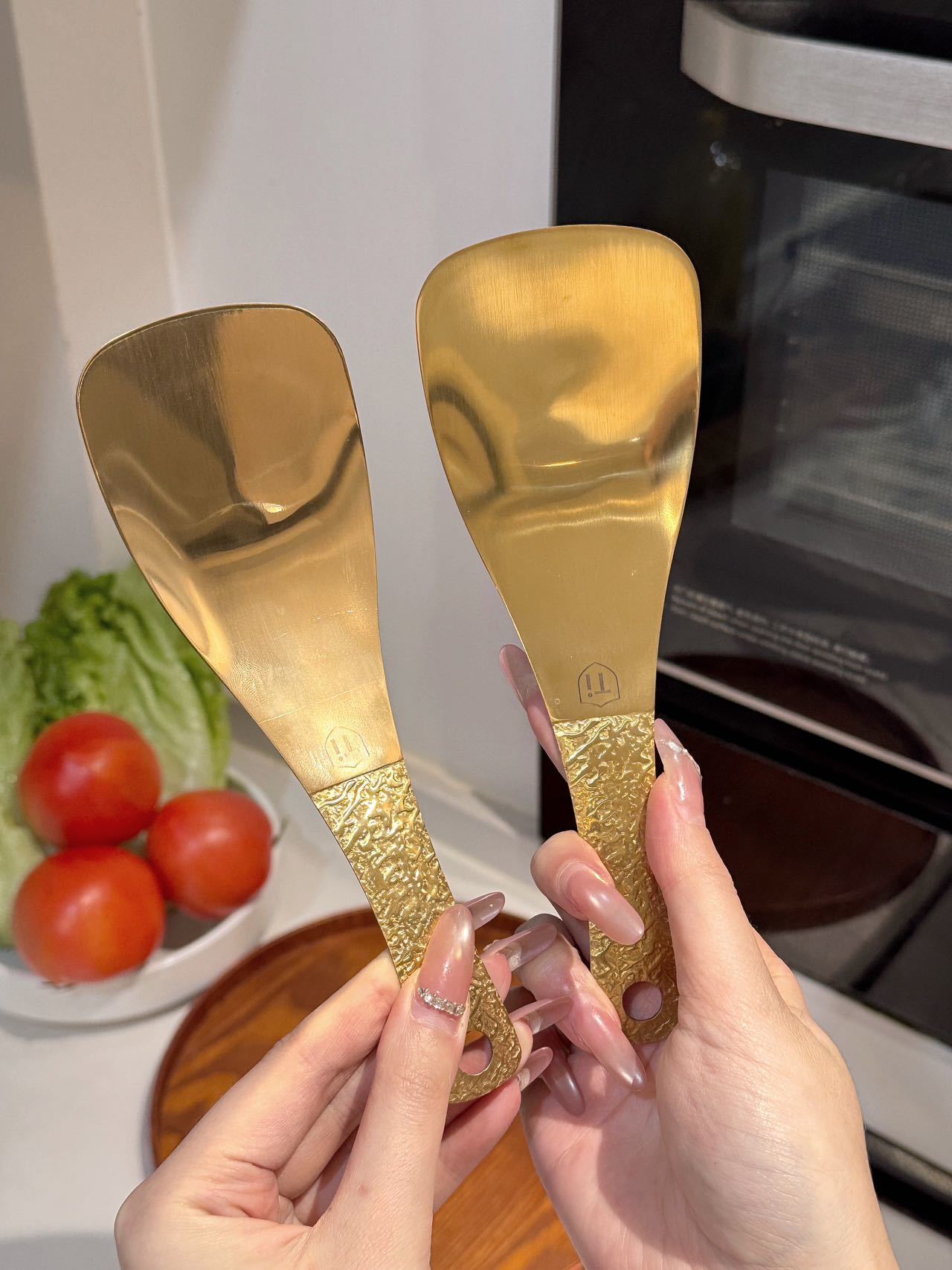 Titanium Plated Kitchen Spoon