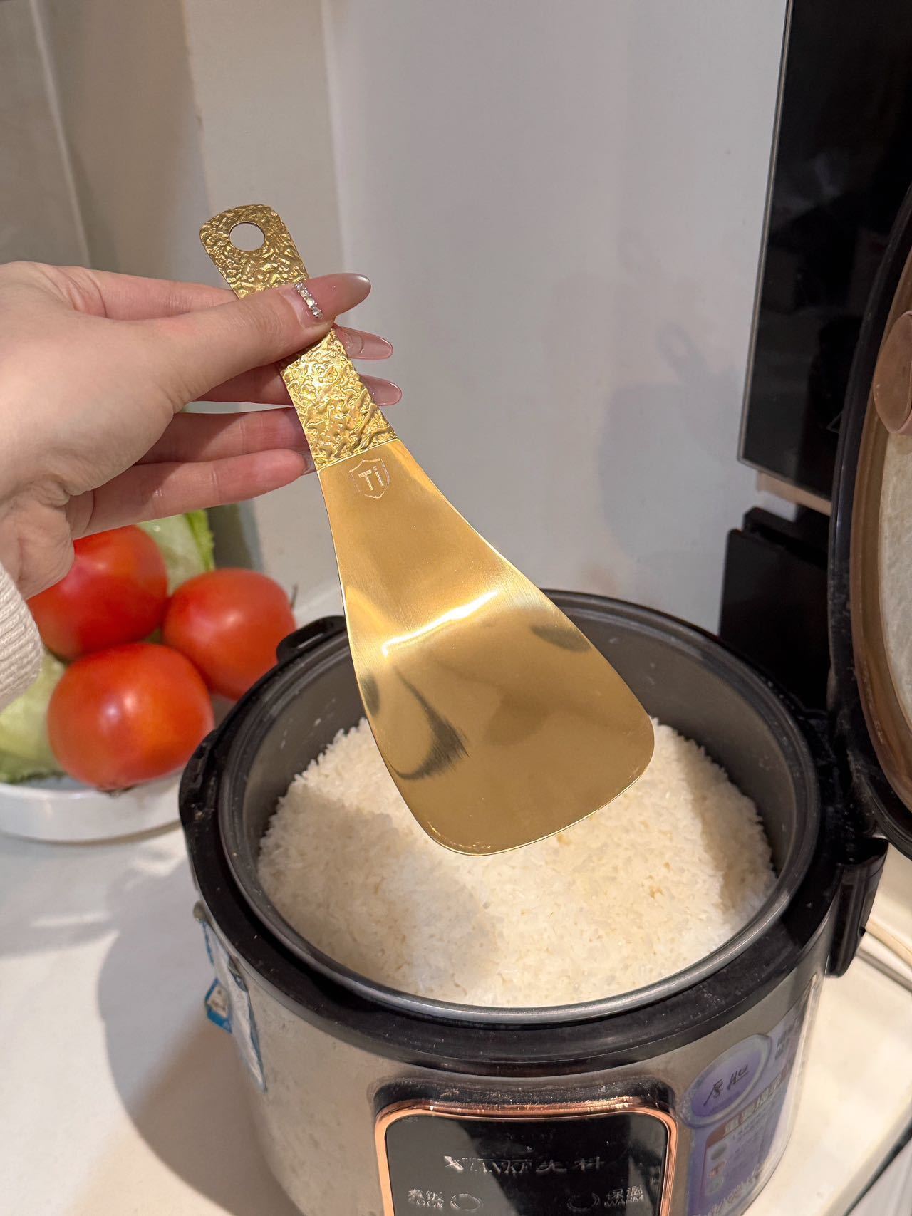 Titanium Plated Kitchen Spoon