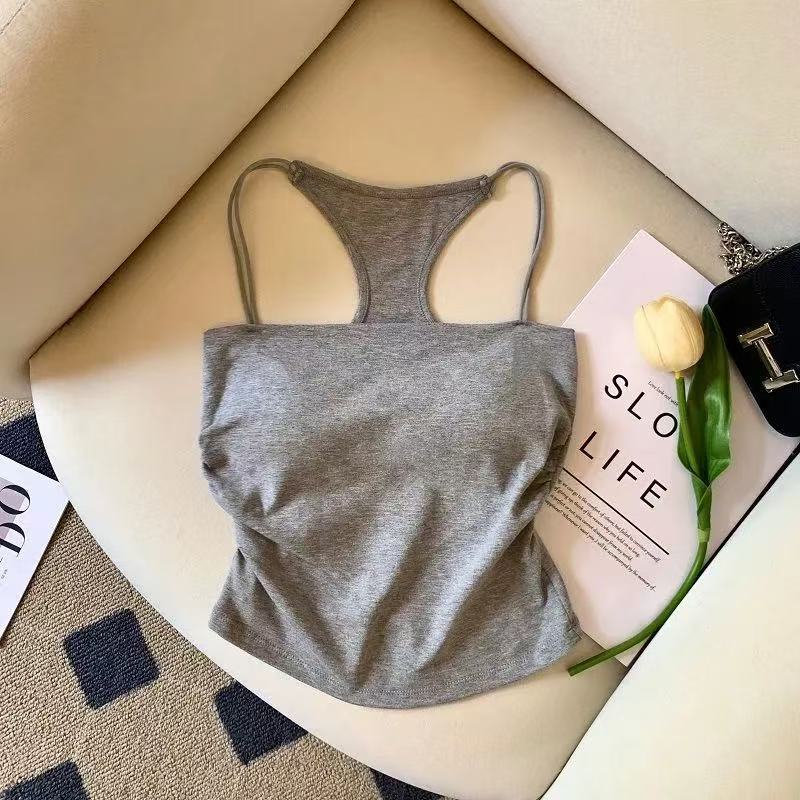Built-in Bra Racerback Tank Top