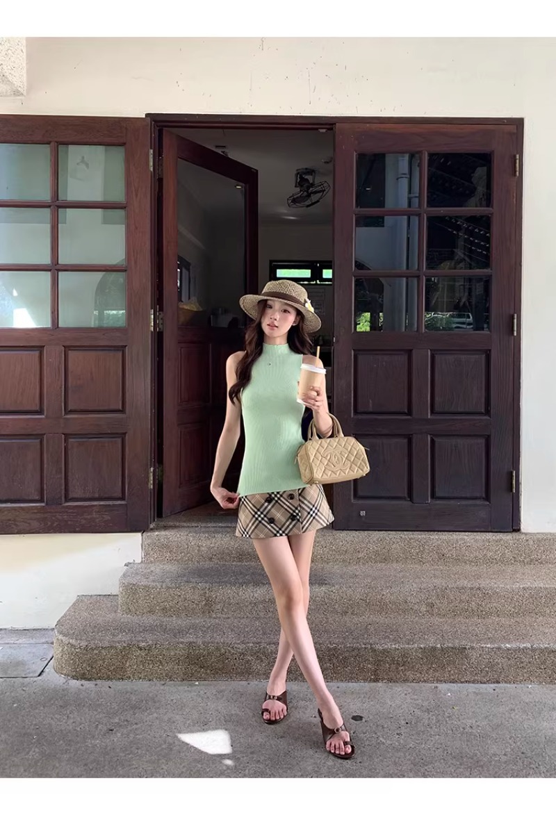 Women's Summer Tank & Skirt Set