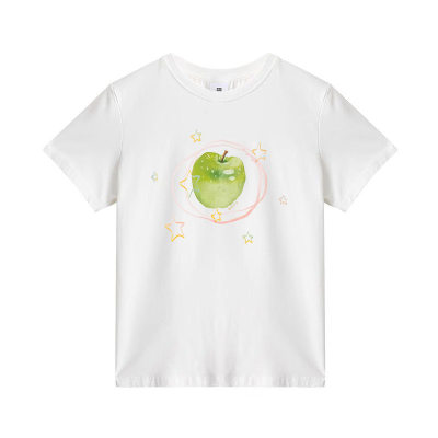 Korean Summer Cotton Print Tee