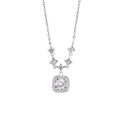 Square Zircon Women's Necklace