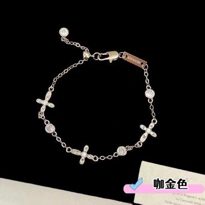 Luxury Zircon Cross Bracelet