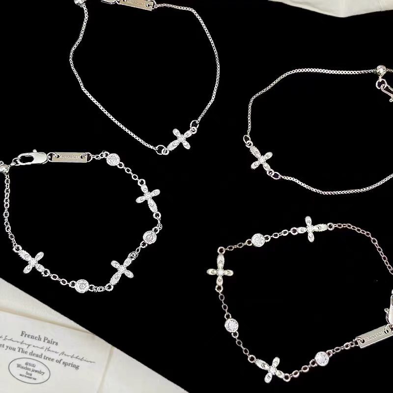 Luxury Zircon Cross Bracelet