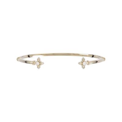French Retro Diamond Bangle