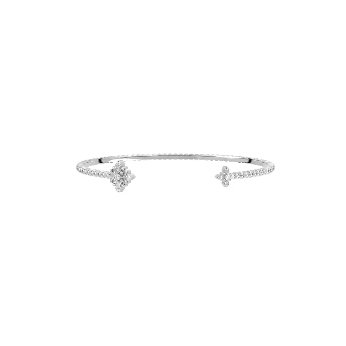 French Retro Diamond Bangle
