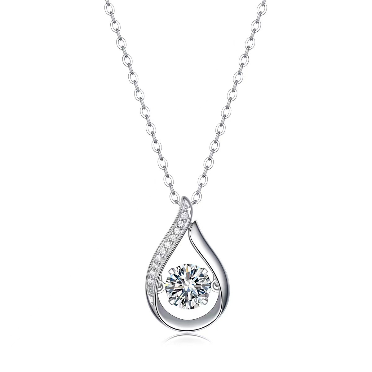 Waterdrop Moissanite Necklace