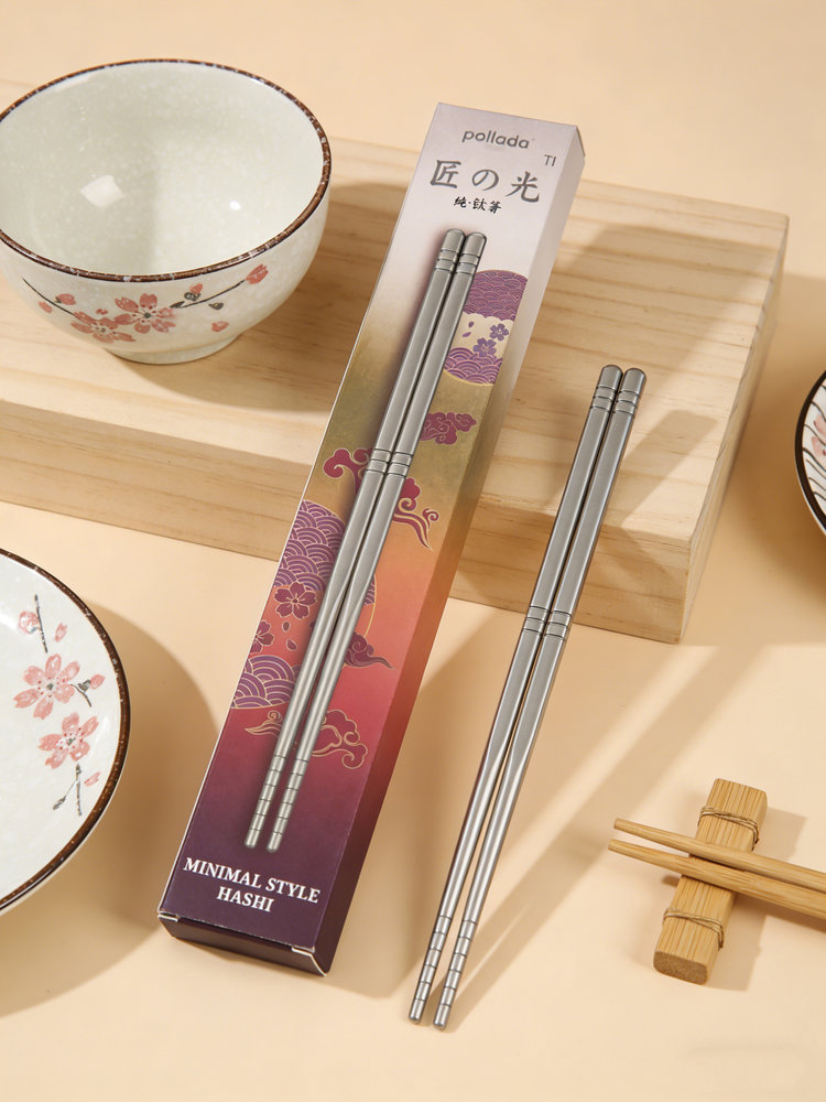Pollada Titanium Chopsticks