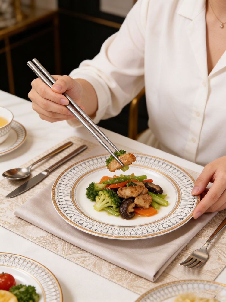 Pollada Titanium Chopsticks