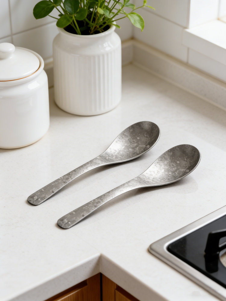 Pure Titanium Ice Soup Spoon